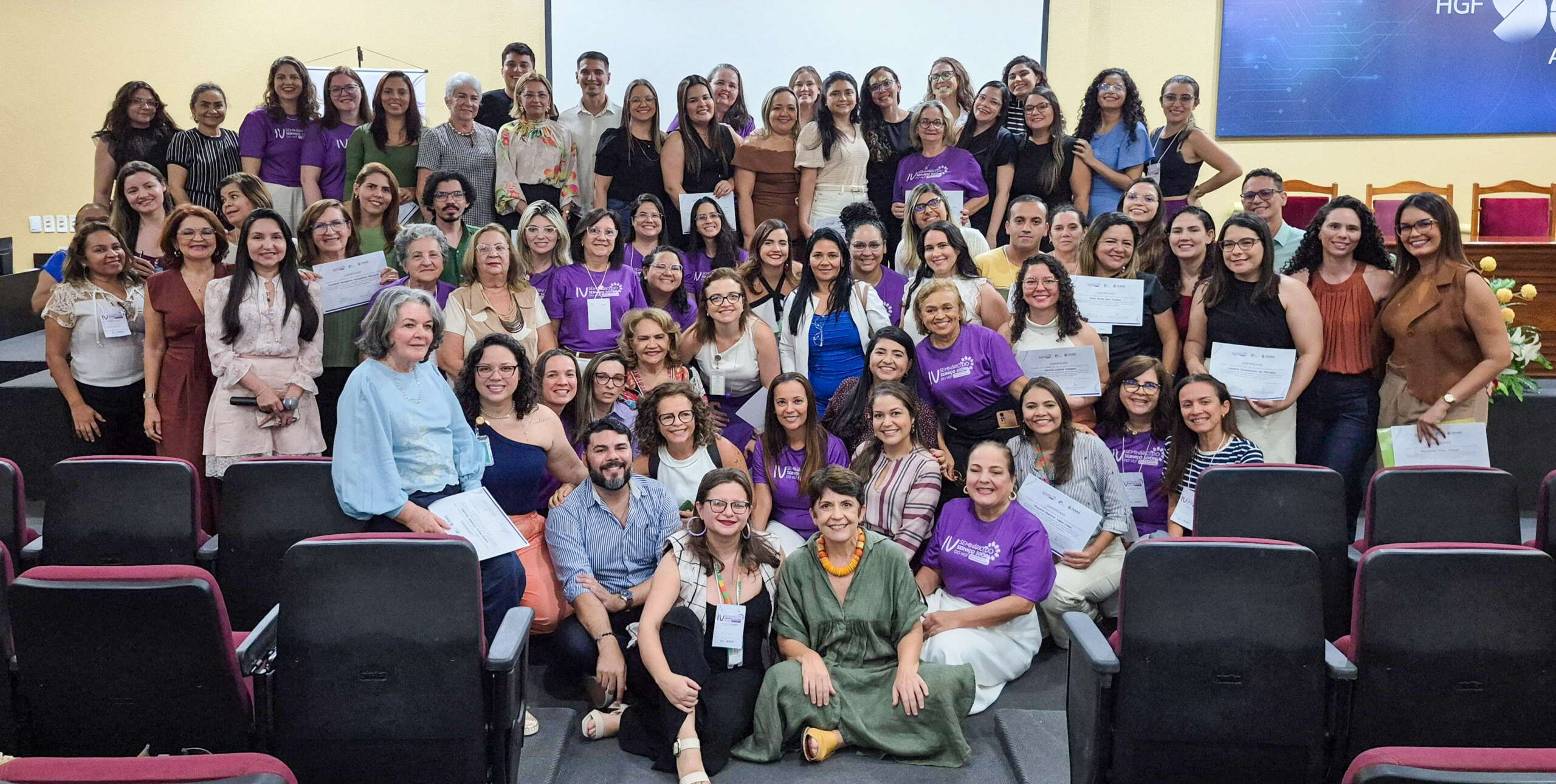 IV Seminário do Serviço Social do HGF foi momento de intercâmbio e celebração