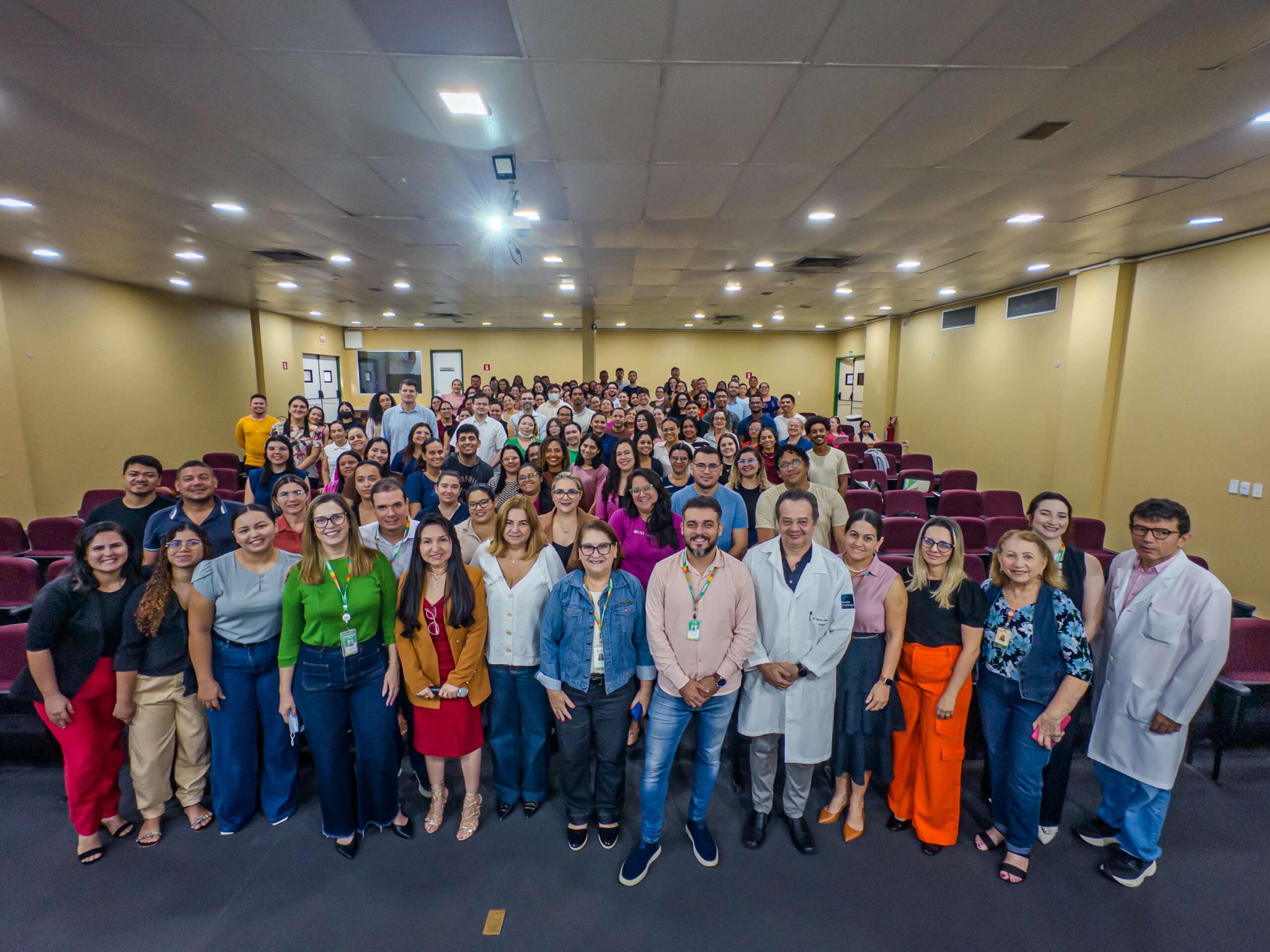 HGF acolhe 125 novos servidores