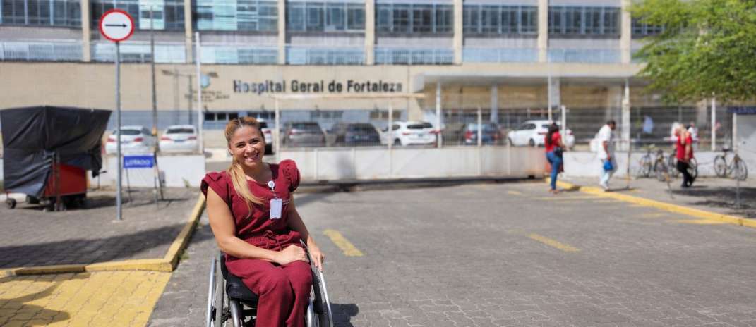 “HGF 57 anos: Eu faço parte dessa história”: de paciente na infância a profissional em formação, Fatima Fonseca reencontra o HGF décadas depois