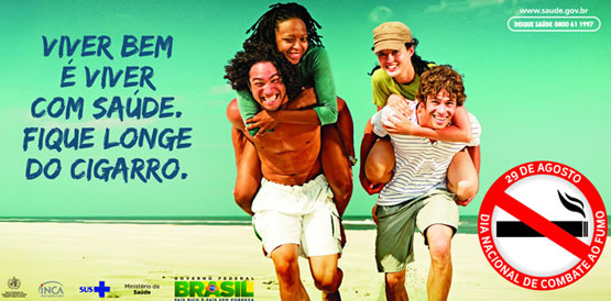 29 de agosto – No Dia Nacional de Combate ao Fumo