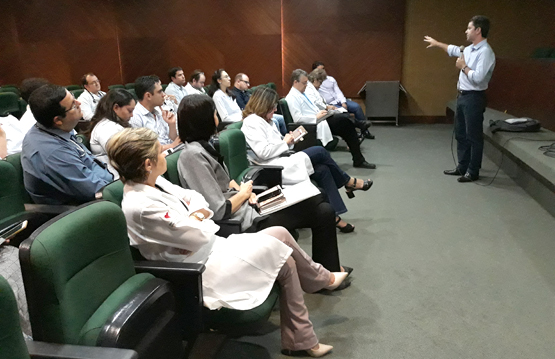 HM recebe visita de consultores do Projeto Lean, em parceria com o Sírio Libanês