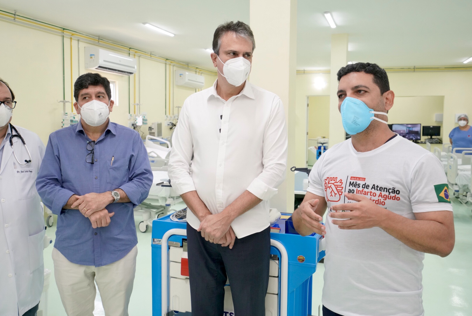 Governo do Ceará entrega mais 15 leitos de UTI no Hospital de Messejana