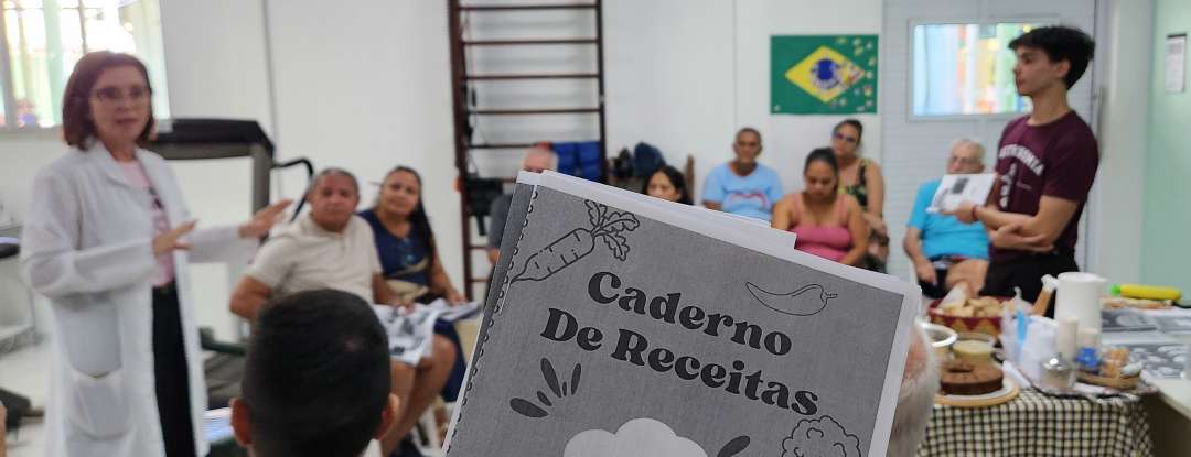 Hospital de Messejana realiza oficinas sobre alimentação voltada à saúde do coração de pacientes da Reabilitação Cardíaca