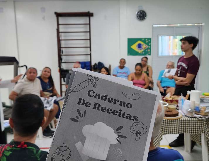 Hospital de Messejana realiza oficinas sobre alimentação voltada à saúde do coração de pacientes da Reabilitação Cardíaca