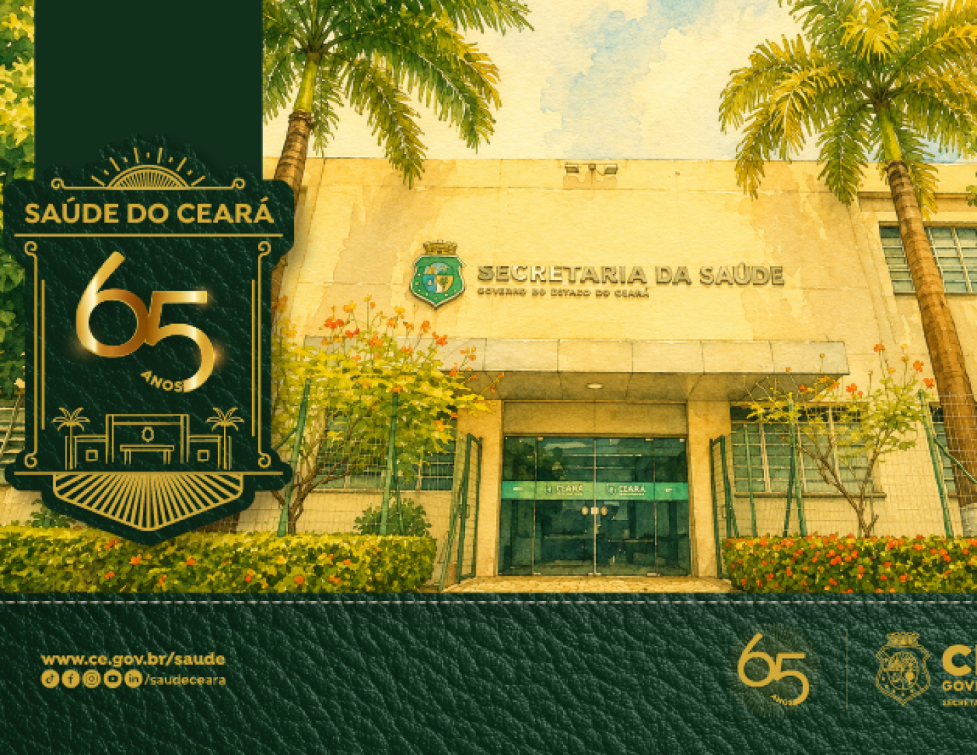 Sesa completa 65 anos de história fortalecendo o SUS e promovendo a saúde da população do Ceará