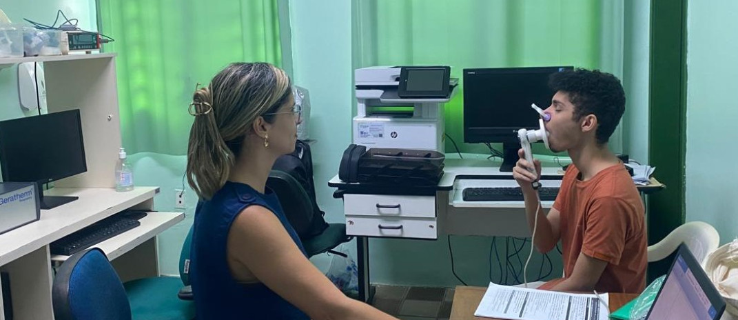Hospital de Messejana realiza mutirão de exames de espirometria