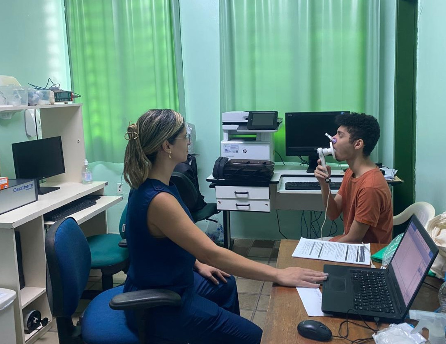 Hospital de Messejana realiza mutirão de exames de espirometria