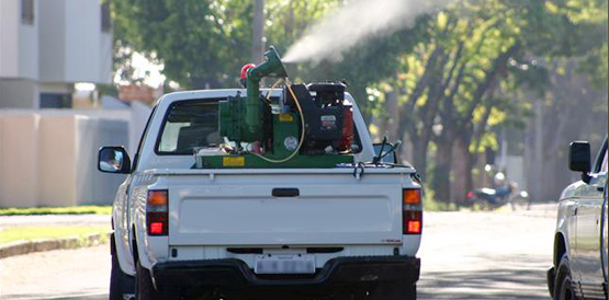 Sesa amplia frota de fumacês para maior controle do mosquito da dengue