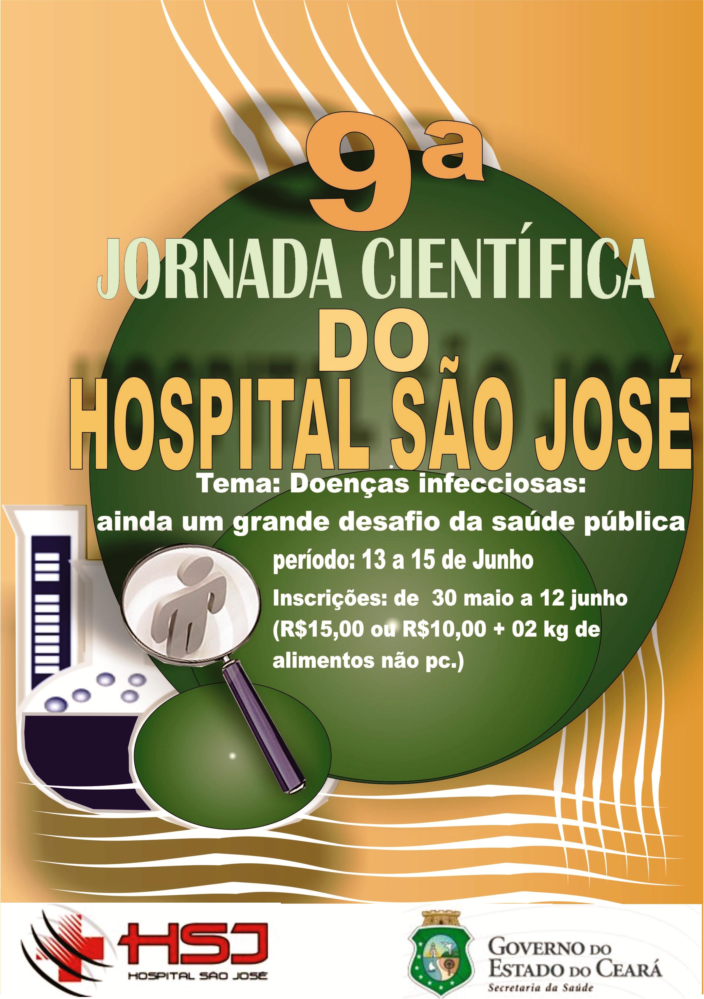 Jornada Científica do HSJ: inscrições abrem dia 30 de maio