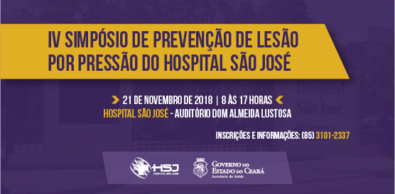 Hospital São José inscreve para simpósio sobre lesão por pressão até dia 20