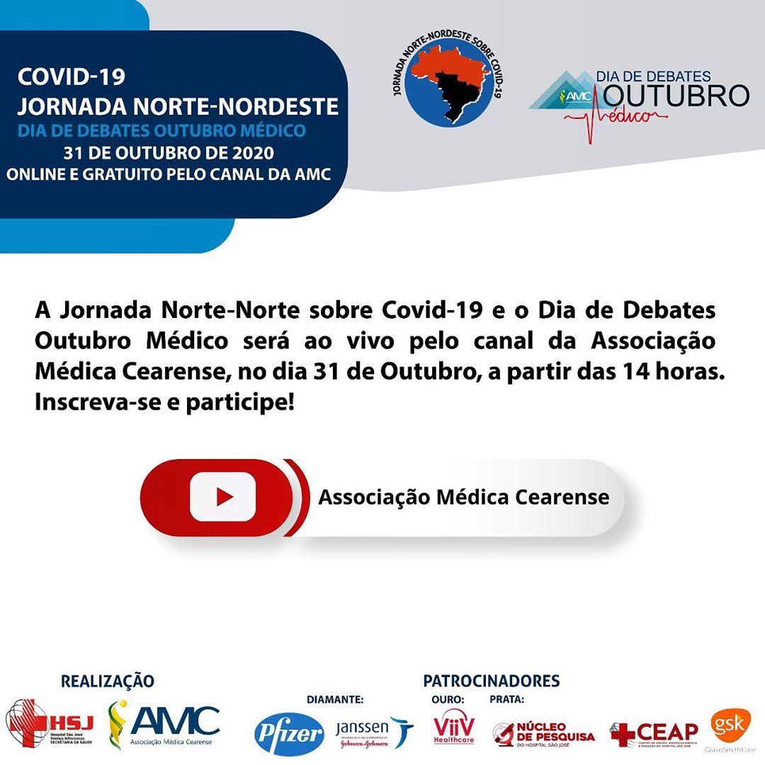 Confira a programação da Jornada Norte-Nordeste sobre Covid-19