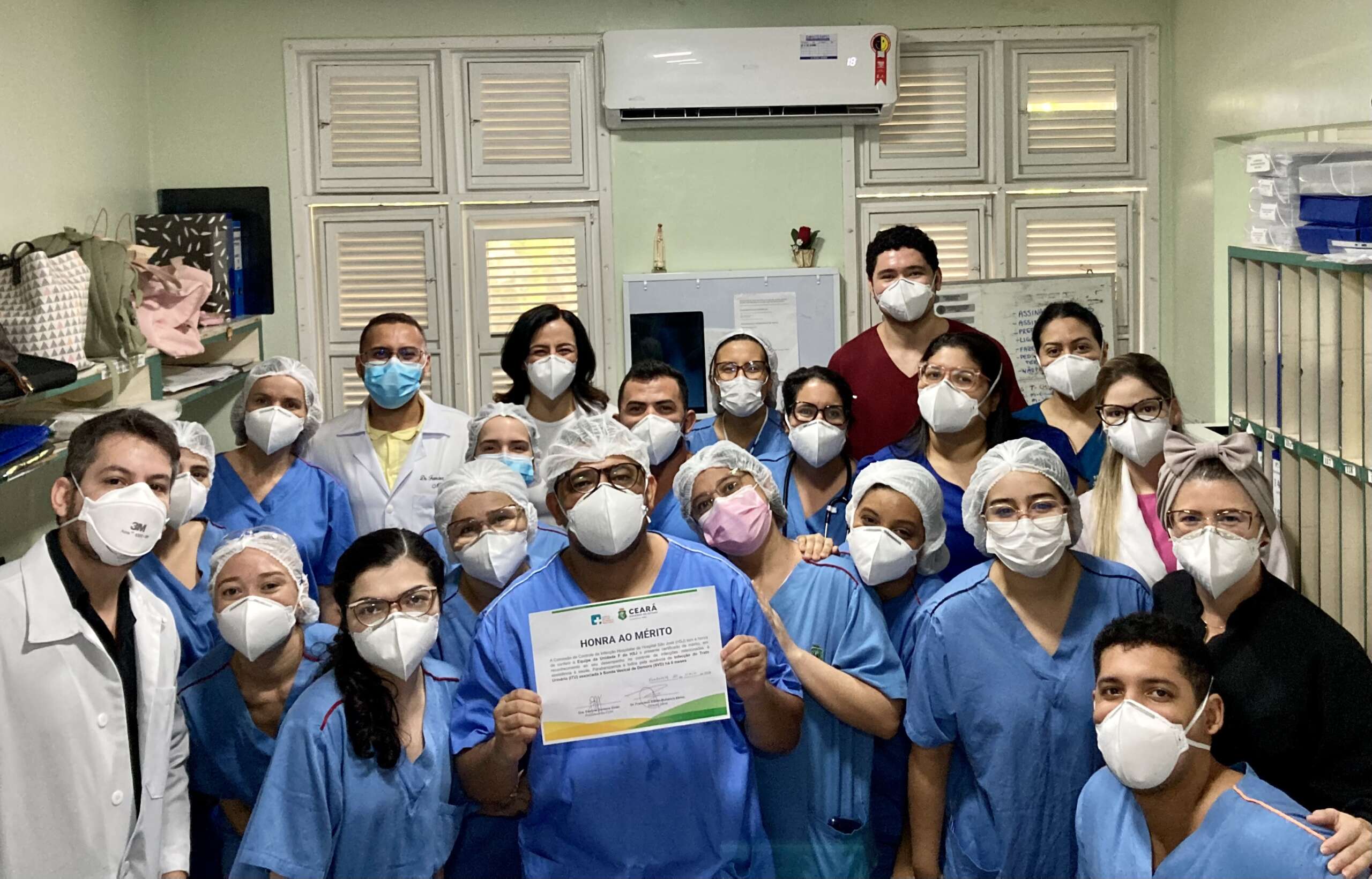 Unidade de internação para pacientes críticos crônicos do HSJ alcança a marca de seis meses sem infecção do trato urinário