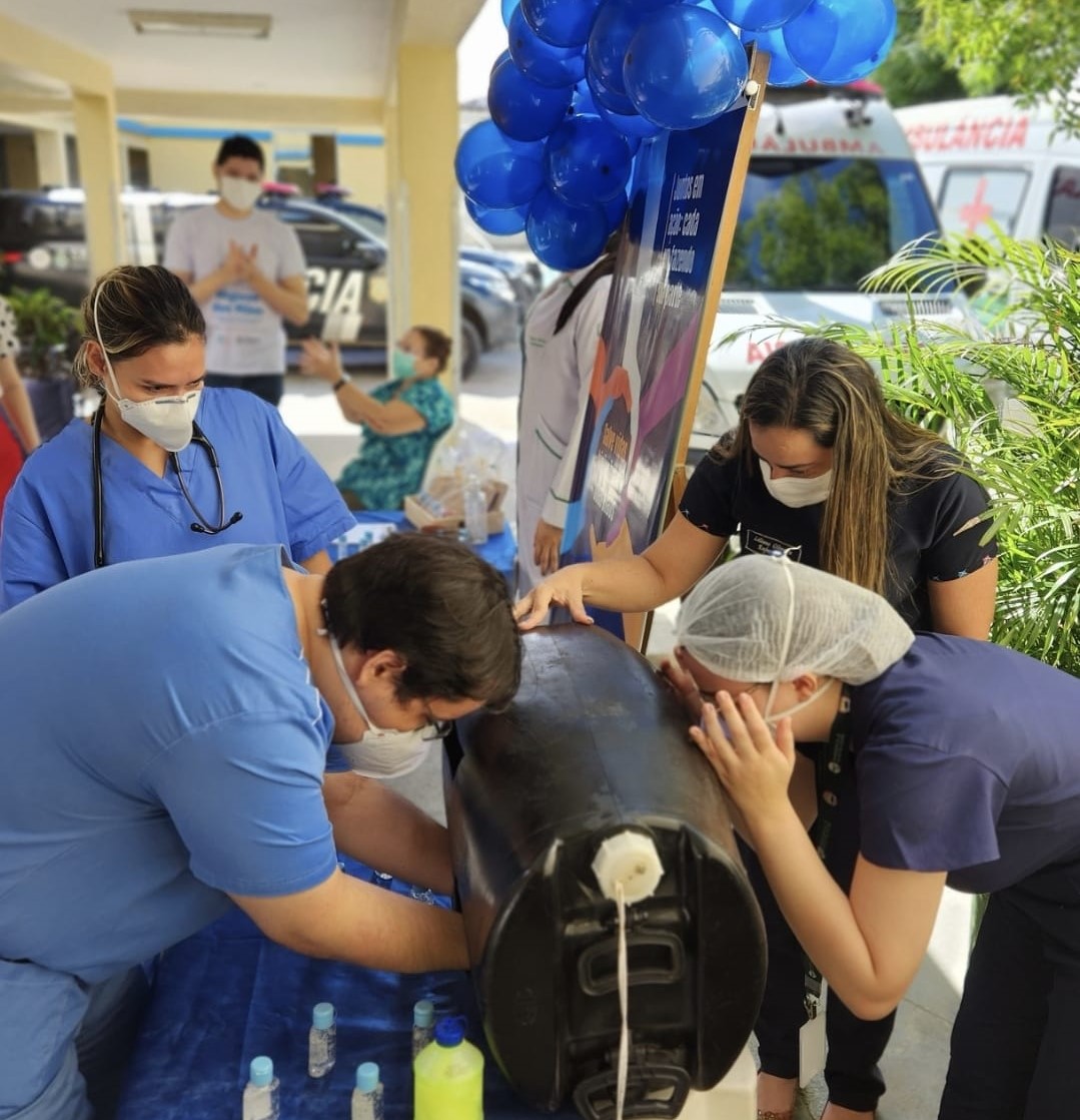 HSJ conscientiza colaboradores em ação alusiva ao Dia Mundial de Higienização das Mãos
