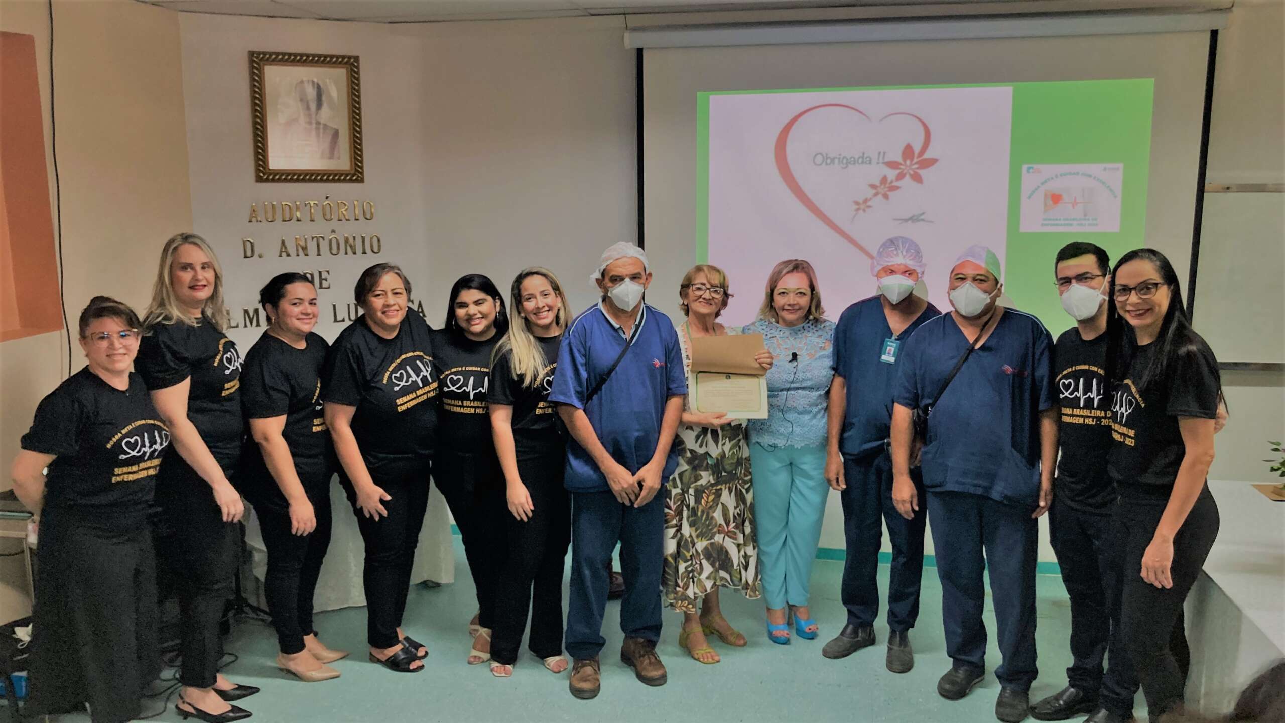 Solenidade de abertura da Semana de Enfermagem do HSJ destaca protagonismo da categoria