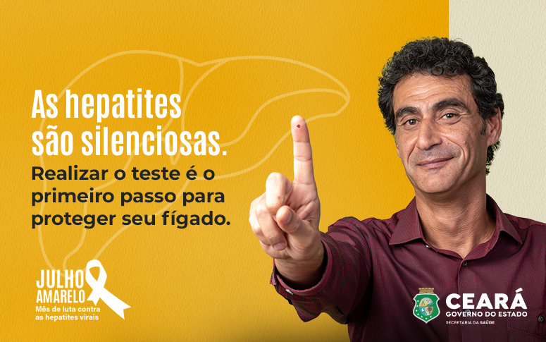 Julho amarelo: Saúde orienta sobre a prevenção, o diagnóstico e o tratamento das hepatites virais