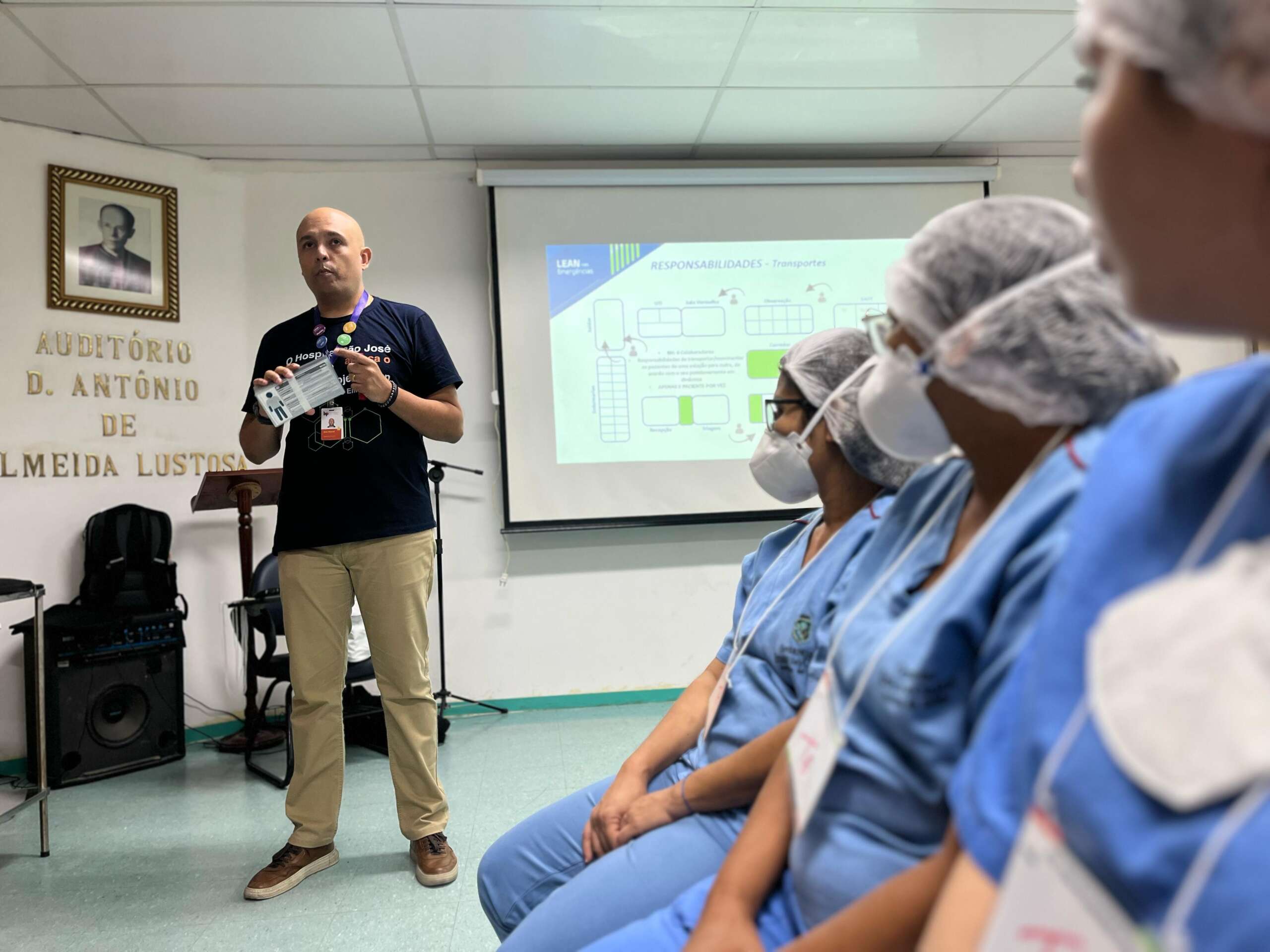 Projeto Lean: HSJ participa de simulação que visa melhorar fluxos da instituição