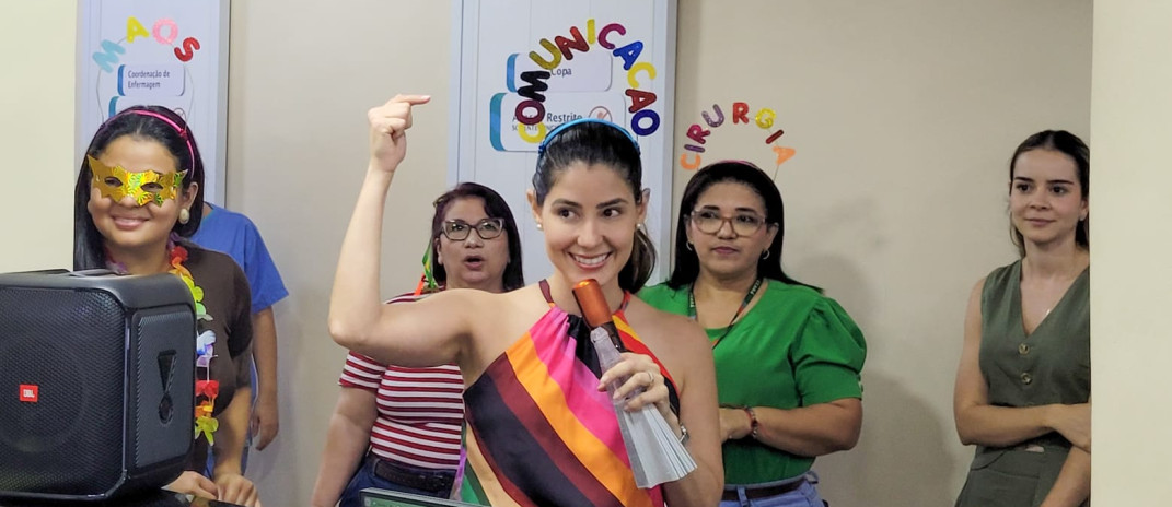 Entre marchinhas e cuidados: HSJ reforça segurança do paciente em clima de carnaval