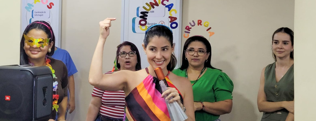 Entre marchinhas e cuidados: HSJ reforça segurança do paciente em clima de carnaval