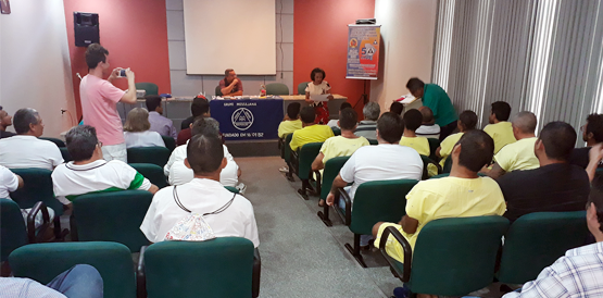 Homenagens e Reconhecimento aos pacientes e integrantes do A.A