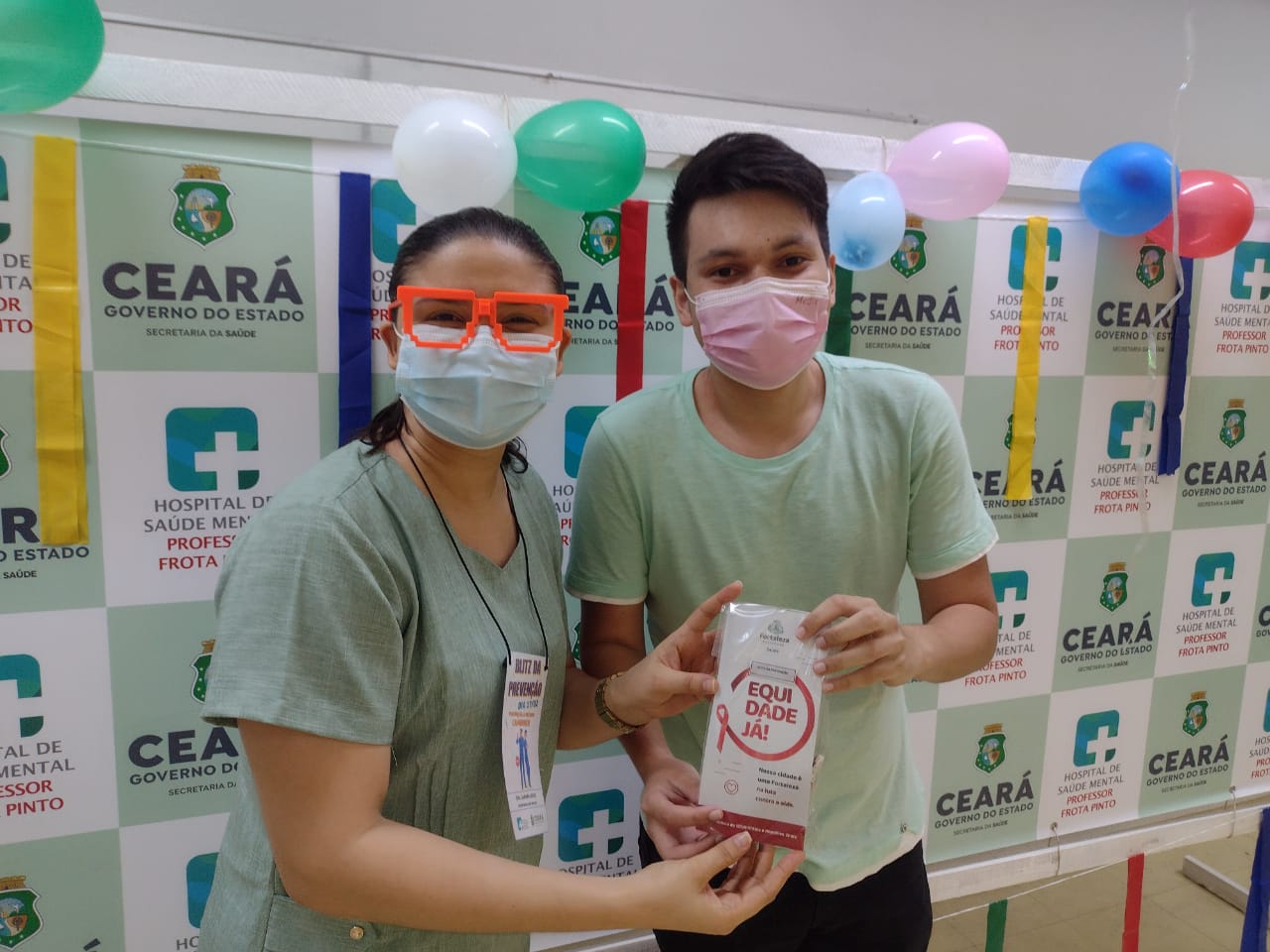 Pacientes e colaboradores do HSM participam de ações carnavalescas