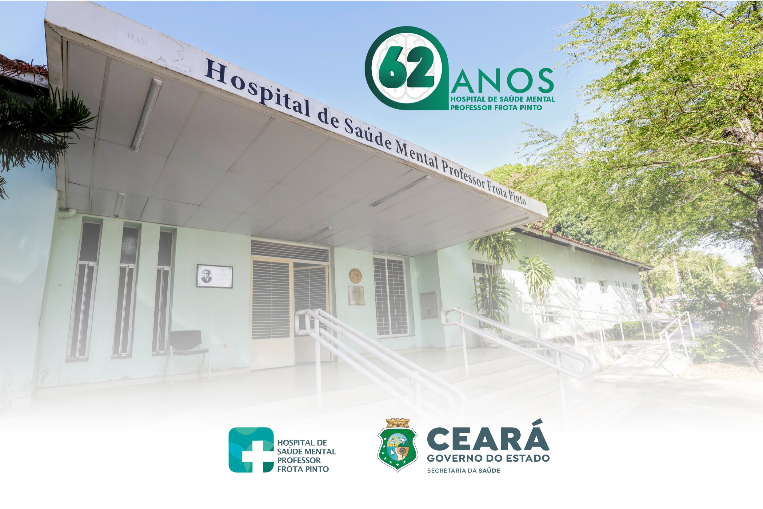 Hospital de Saúde Mental completa 62 anos sendo referência em Psiquiatria no Ceará