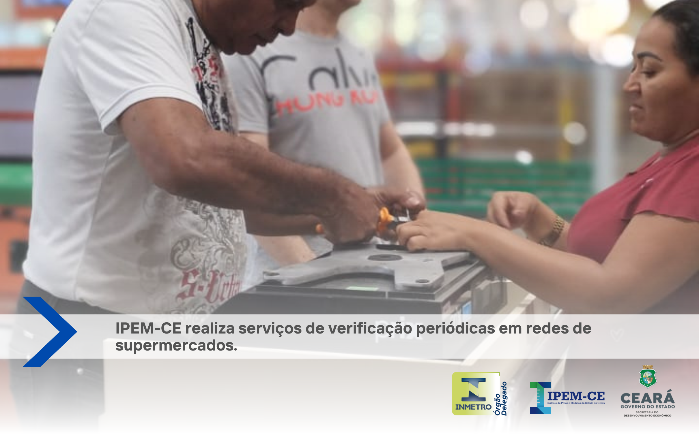 Serviços de verificações periódicas em balanças nas redes de supermercados