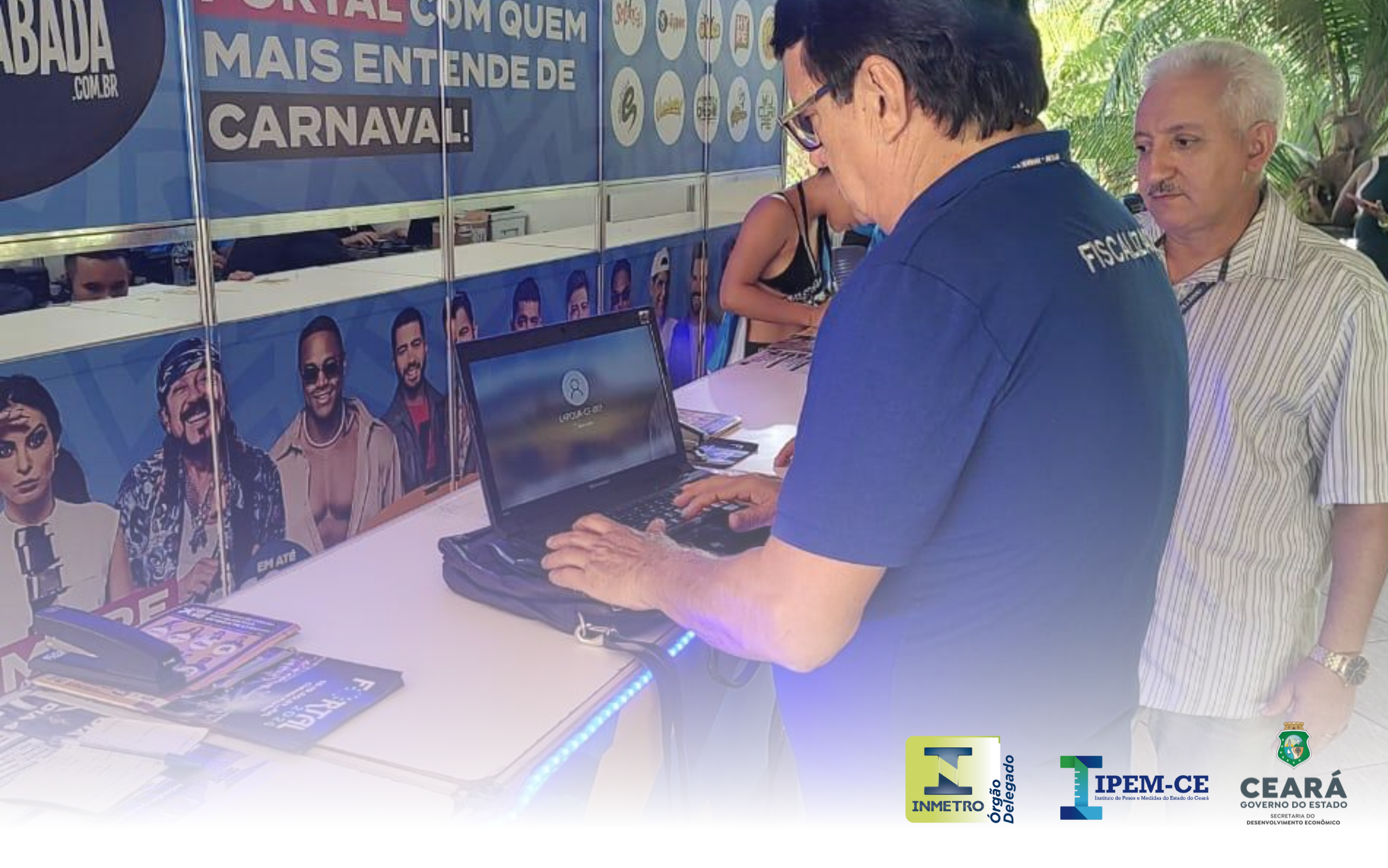 IPEM-CE realiza fiscalização na entrega de abadás do Fortal 2024