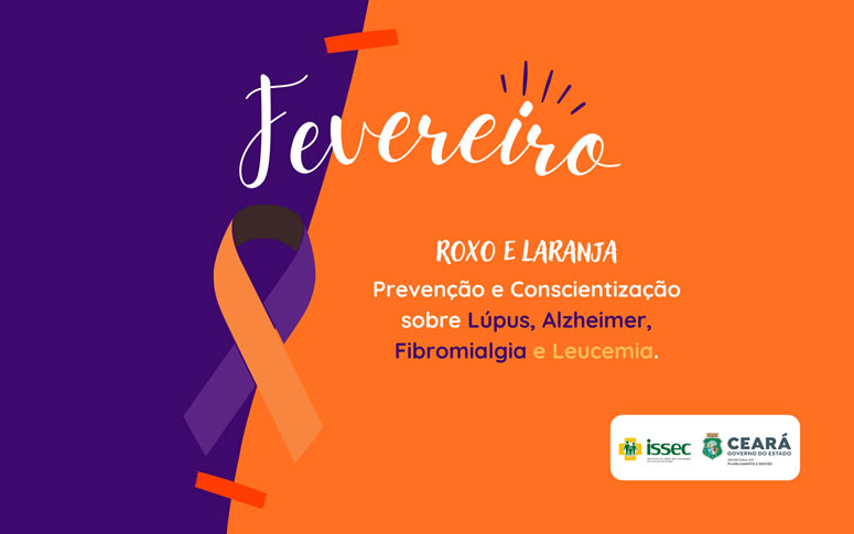 Fevereiro Roxo e Laranja