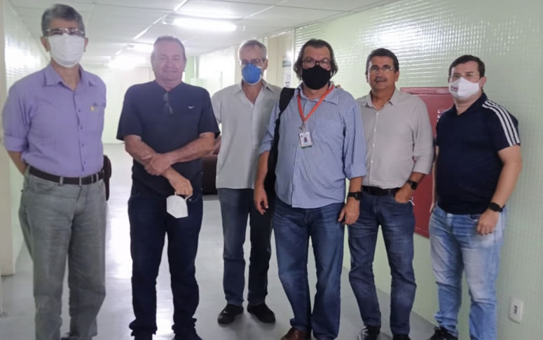 Issec recebe visita da associação dos servidores da Seplag (Asseplag)