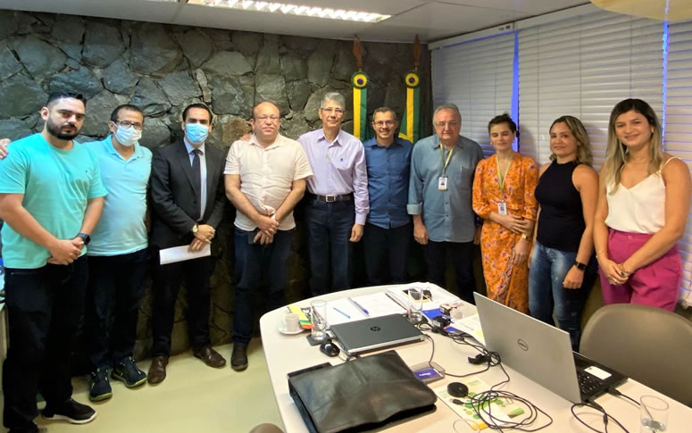 Issec realiza visita institucional à Etice: Projeto Telemedicina