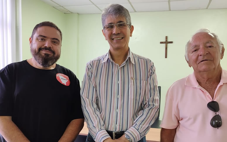 Issec recebe visita do Sindicato dos Trabalhadores no Serviço Público Estadual do Ceará