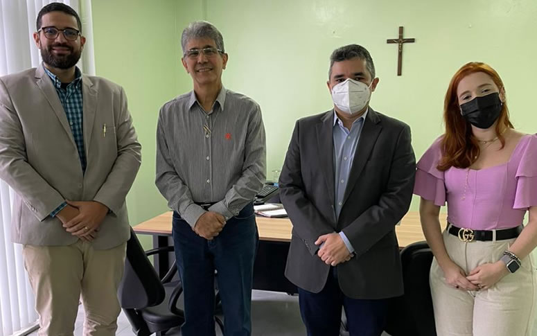 Issec recebe visita da Superintendência Jurídica da Sesa