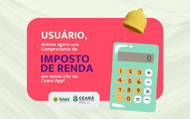 Está disponível o Comprovante de Renda 2022/2023