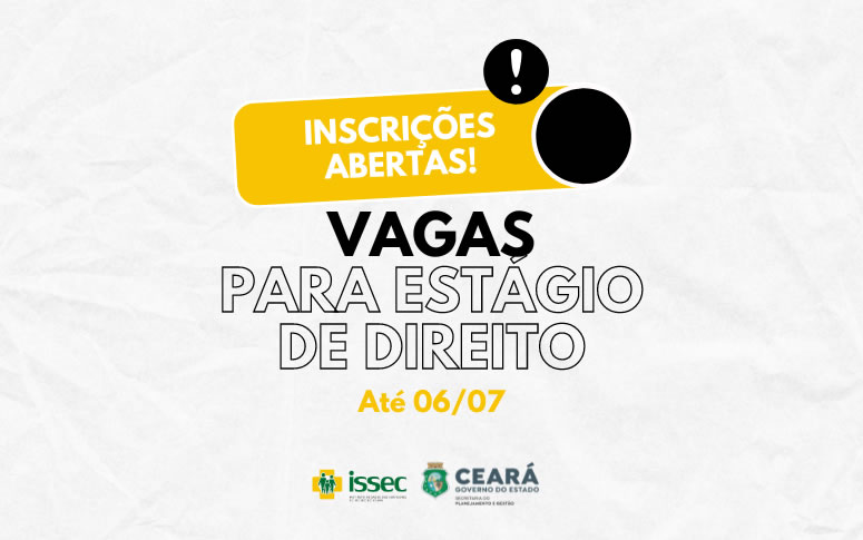 Inscrições abertas para seleção de estagiários de Direito