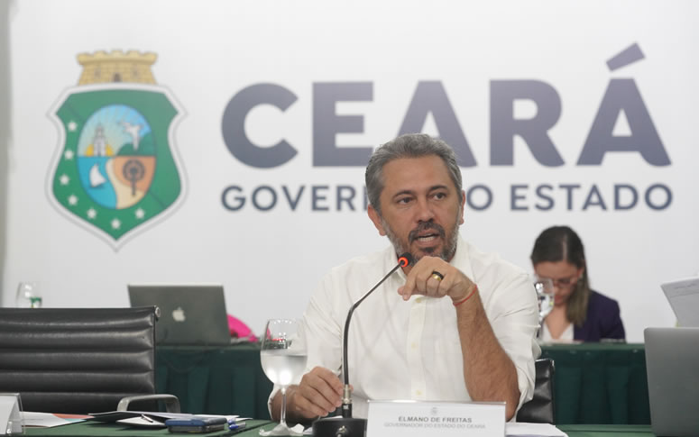 Issec participa de reunião com o governador Elmano e projeta prioridades para segundo semestre