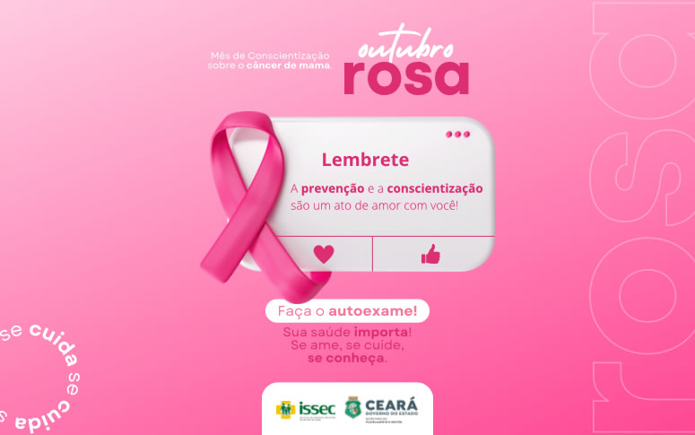 Outubro Rosa | Mês de conscientização sobre o câncer de mama