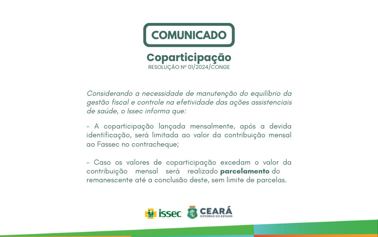 Issec divulga resolução com novas regras de coparticipação
