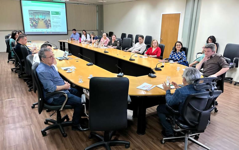 Gestão da Seplag e instituições vinculadas participam de reunião semanal de alinhamento
