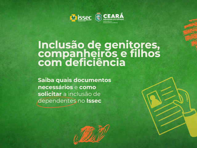 Saiba como solicitar a inclusão de genitores, companheiros e filhos com deficiência