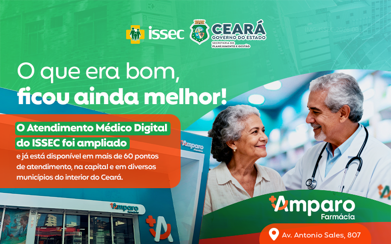 Issec expande Atendimento Médico Digital em Fortaleza e municípios cearenses