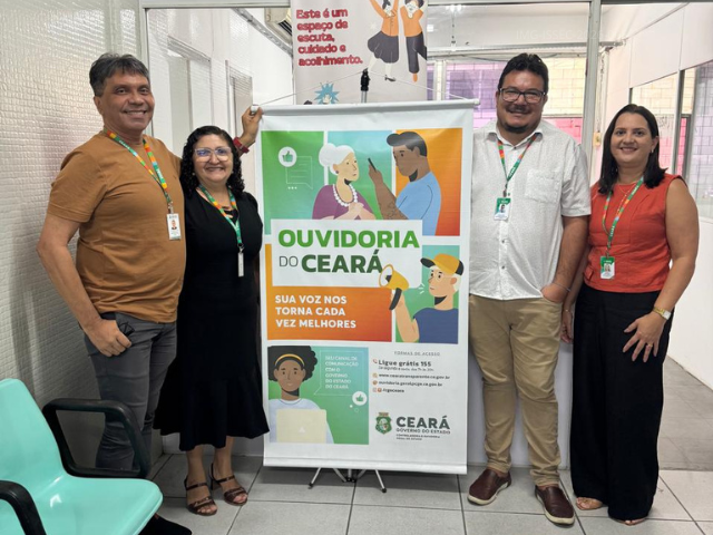 Issec recebe visita da Controladoria e Ouvidoria Geral do Estado