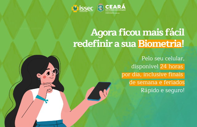 Redefinir sua Biometria ficou mais fácil: faça online e a qualquer hora!
