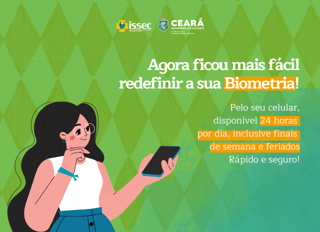 Redefinir sua Biometria ficou mais fácil: faça online e a qualquer hora!