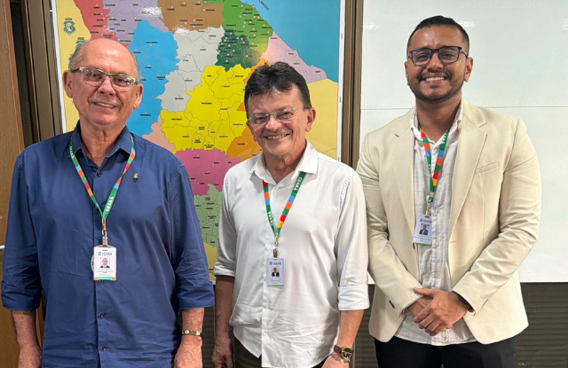 Issec participa de reunião com secretário de Articulação Política do Estado