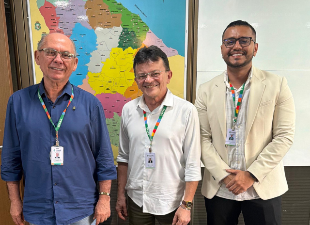 Issec participa de reunião com secretário de Articulação Política do Estado