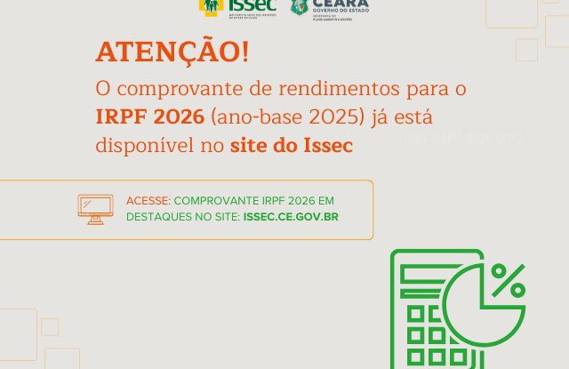 O comprovante de rendimentos para o IRPF 2026 (ano-base 2025) já está disponível no site
