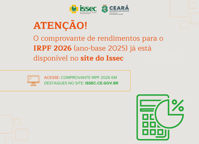 O comprovante de rendimentos para o IRPF 2026 (ano-base 2025) já está disponível no site