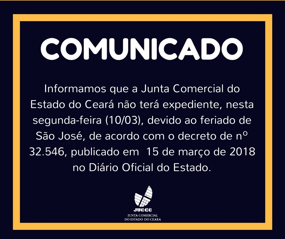 Comunicado – Ponto facultativo