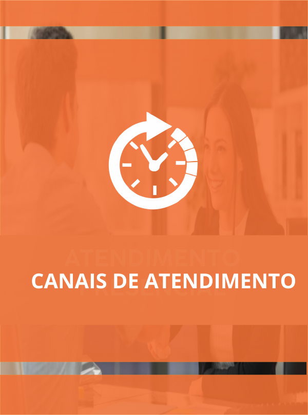 Canais de atendimento