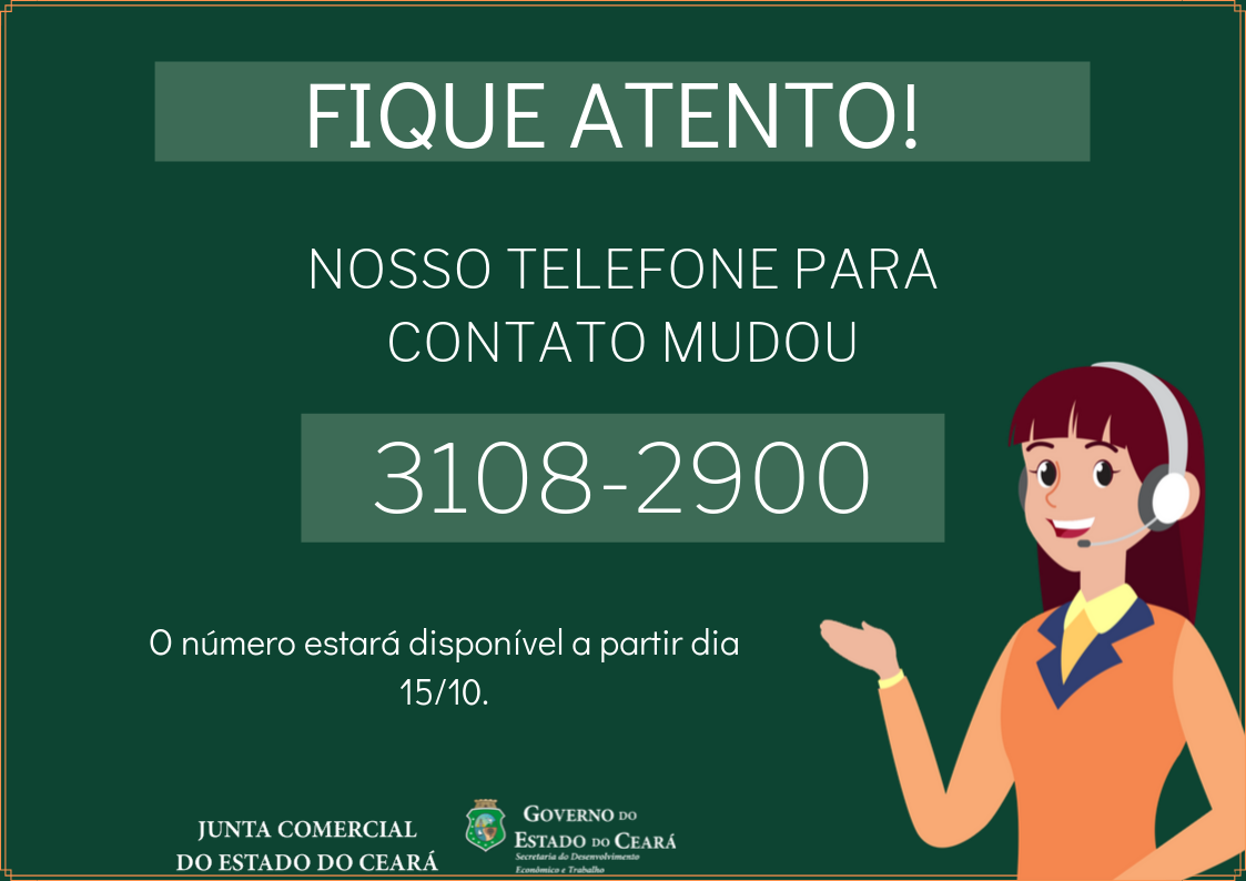 Jucec dispõe de novos números para contato